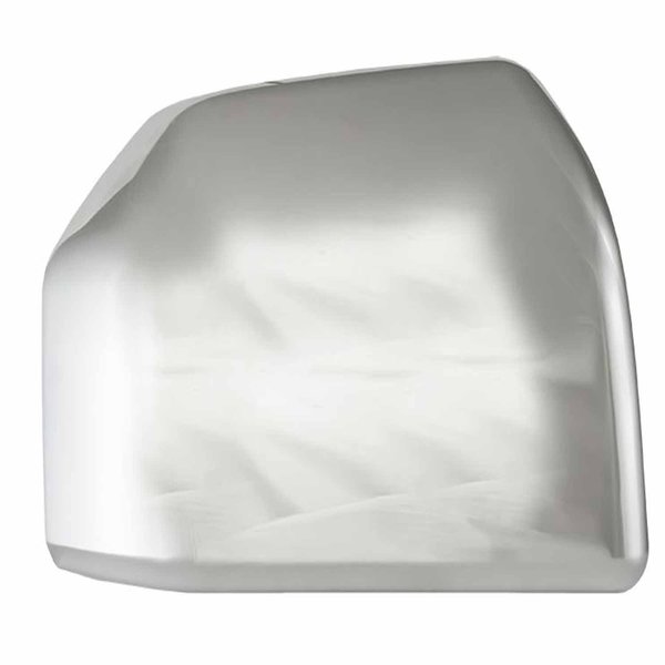 Coast2Coast Top Half Mirror Cover, Chrome Plated, ABS Plastic, Set Of 2 CCIMC67511